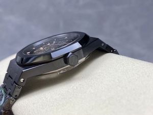 Reloj Mecánico Automático de Lujo al por Mayor, de Alta Calidad, Esfera de 41 mm, Movimiento 3132, Reloj Esqueleto de Cerámica Negra - Product Image 4