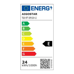 Tubo LED T8 1,5m 24W in alluminio e plastica per illuminazione efficiente in spazi commerciali e domestici. - Product Image 3