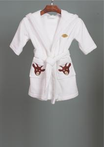 Peignoir <span class=keywords><strong>de</strong></span> bain <span class=keywords><strong>personnalisé</strong></span> en gros, peignoir <span class=keywords><strong>de</strong></span> luxe à capuche en peluche, <span class=keywords><strong>robe</strong></span> <span class=keywords><strong>de</strong></span> <span class=keywords><strong>chambre</strong></span> pour bébé, peignoirs pour enfants pour salon, hôtel, spa, rose - Product Image 2