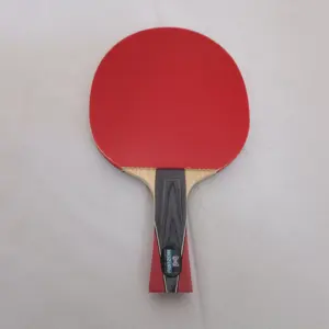 professional printed 2.15mm rubber 729 5 star e9 star team playing ping pong sports table tennis racket for table tennis set