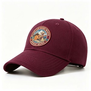 Gorra de Béisbol Deportiva Personalizable de Algodón con Logotipo Bordado, Artículos Promocionales para Publicidad - Product Image 1