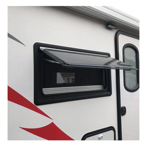 OEM <span class=keywords><strong>Venta</strong></span> de cristal acrílico autocaravana ventana aleación de aluminio caravana ventana Max ángulo abierto 80 RV ventana - Product Image 6