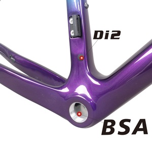 External Cable Disc Gravel Bike <b>Frame</b> GR029 Di2 and Mechanical Compatible 49/58cm Size - Product Image 3