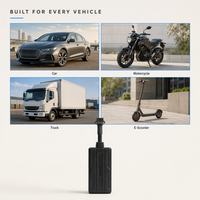 Traceur GPS Keson KS199-4G avec coupure de carburant à distance, double réseau 4G 2G, Android Auto, stockage cloud pour flotte de véhicules, région Afrique, CE