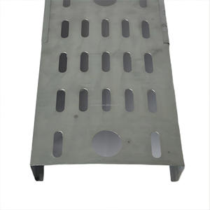 Nhà Máy bán hàng trực tiếp thép không gỉ Cáp khay của kích cỡ khác nhau đục lỗ mạ kẽm máng cáp phụ kiện - Product Image 4