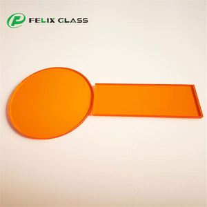 FELIX CB1 CB2 Verre optique de couleur orange pour appareil photo, bande de fréquences de 400 à 700 nm - Product Image 1