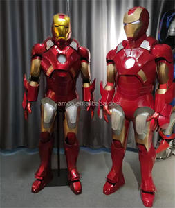 Costume d'armure de <span class=keywords><strong>super</strong></span>-<span class=keywords><strong>héros</strong></span> de film de cosplay d'Halloween réaliste personnalisé pour adultes - Product Image 2