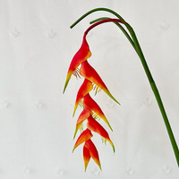 Oiseau de paradis artificiel suspendu, fleur décorative, élégante plante d'intérieur et d'extérieur, collection de fleurs