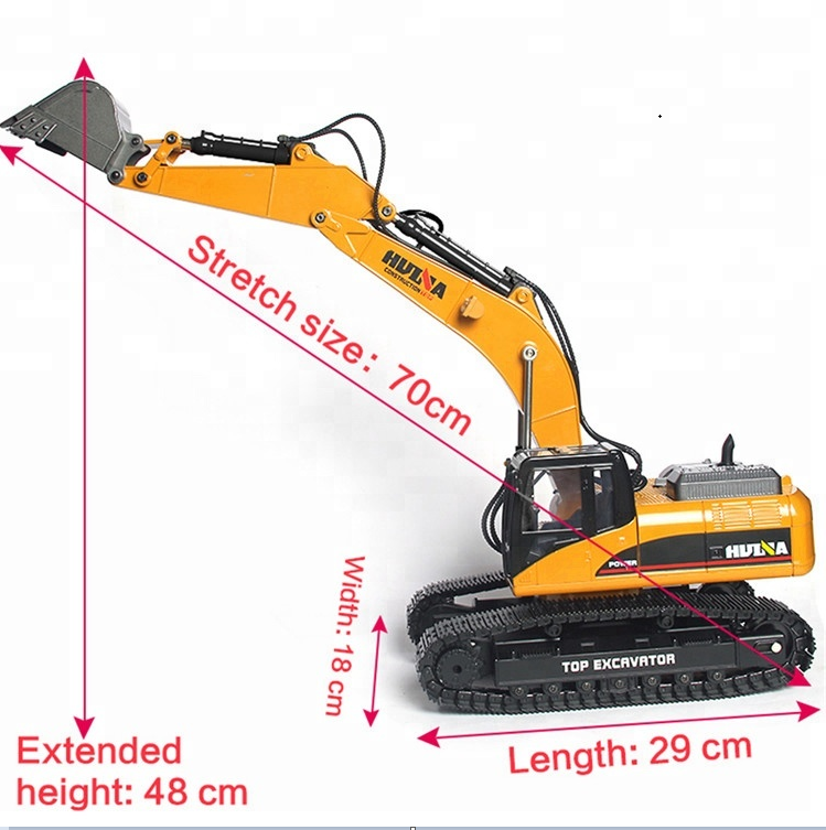 Electric Excavator Toy with Remote Control - WLTOYS 16800