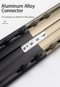 Ceiling Double Curtain Rail Home Decor Rail Curtain Track Curtain Rail - Product Image 5