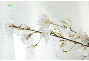 Fleurs de <span class=keywords><strong>cerisier</strong></span> artificielles de cm, vigne de fleurs à suspendre, pour décoration de mariage - Product Image 4