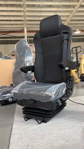 Siège de conducteur de camion robuste avec suspension pneumatique, ventilation, chauffage, dossier réglable, confortable, durable, état neuf - Product Image 3