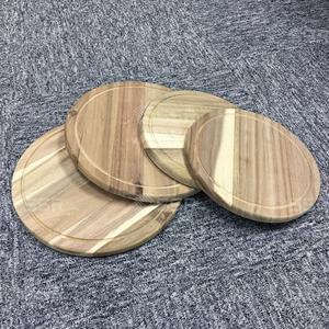 Planche à découper de cuisine de Restaurant, outil de service en bois d'acacia - Product Image 3