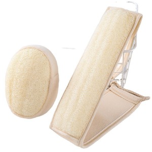 Factory OEM Natural Loofah Sponge <strong>Back</strong> <strong>Scrubber</strong> for Bath Shower Exfoliating Body Use - Product Image 5