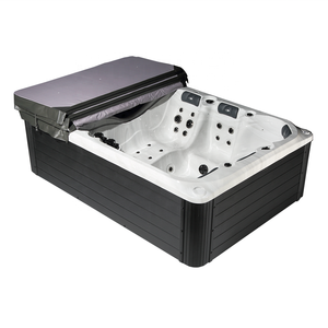 Monalisa อ่างน้ำวนขนาดใหญ่6คน,อ่างสปาอ่างน้ำร้อนแบบพกพาใช้ในที่พักผ่อนหย่อนใจกลางแจ้งสำหรับเด็ก - Product Image 4