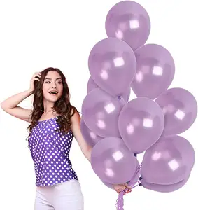 12 Inch Purple Latex Balloons For Wedding Reception Sweet 16 Birthday Bridal Baby Shower Anniversary Party Decorations