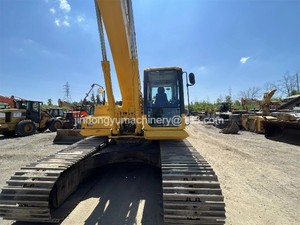 Excavadora de cadenas usada para movimiento de tierras, excavadora Komatsu PC350/35 toneladas, excavadora de cadenas grande usada en venta - Product Image 4