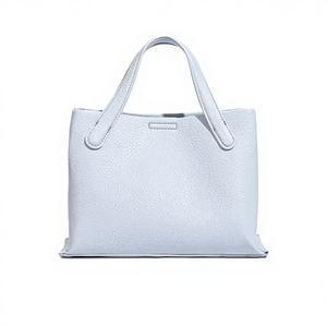 Sac panier à légumes de style nouveau, motif litchi, pour femmes, style coréen, tendance, en PU souple, portable, printemps été, seau - Product Image 1