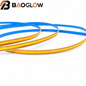 Iluminación LED Moderna de Corte Libre Sin Soldadura, Tiras LED de 300 LED/M, 3000K 4000K 6000K, PCB de 6.5mm, DC12V, 8W/M, LED COB Flexible para Sala de Juegos - Product Image 1