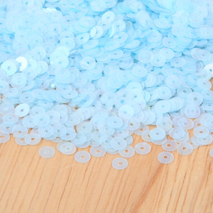 Lan Guang Bán Buôn 2/3/4Mm Matte Vòng Lỗ Một Mức Độ Sequin May Trên Thêu Quần Áo Vật Nuôi Giày Tự Làm Phụ Kiện - Product Image 3