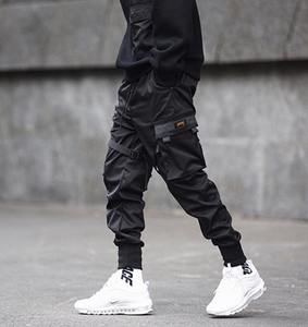 Joggers Men <strong>Pants</strong> Men Ribbons Color Block Black Pocket <strong>Pants</strong> <strong>Harem</strong> Sweatpants Hip Hop Trousers Cool Men <strong>Pants</strong> - Product Image 2