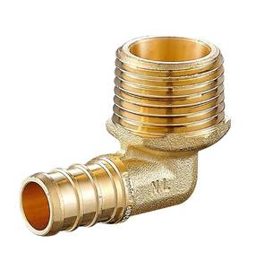 ข้อต่อท่อประปาทองเหลืองไร้ตะกั่ว1/2 "PEX <span class=keywords><strong>3</strong></span>/<span class=keywords><strong>4</strong></span>" MIP ขยายการไหลแบบเต็ม F1960ท่อประปาตัวผู้ - Product Image 4