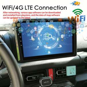 Autoradio Android 13 avec commande vocale IA 8+128 Go, CarPlay sans fil, lecteur multimédia vidéo stéréo GPS CarPlay pour Suzuki Jimny 2019 - Product Image 6