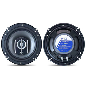 Altavoz Coaxial para Puerta de Coche de 6 Pulgadas, 4 Ohmios, 12V, Bobina de Voz Única, Respuesta de Frecuencia de 30-63KHz, Negro, Uso General - Product Image 2