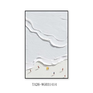 Affiche de <span class=keywords><strong>ski</strong></span> 3D abstraite, Décoration intérieure, Peintures à l'huile sur toile peintes à la main, Arts muraux, Œuvre d'art humaine, Art de fond texturé en métal noir - Product Image 5