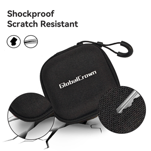 GlobalCrown Petit sac de transport électronique EVA Étui de protection rigide à fermeture éclair pour écouteurs <span class=keywords><strong>KZ</strong></span> Câble de chargement et accessoires - Product Image 4