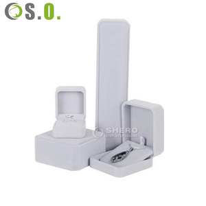 Factory Direct Velvet Jewelry Box with Custom Logo for Rings Necklaces Bracelets for Bulk Purchase at Low Price - Product Image 5