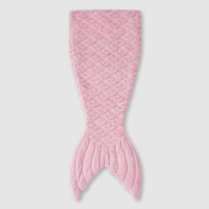 <span class=keywords><strong>Couverture</strong></span> en polaire 100 % polyester, motif écailles gaufrées, style sirène, pour filles, vente en gros - Product Image 1