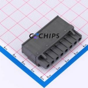 120-D-111/08 Plug-in Terminal Block P=5mm Connector ( Construction: 1x8P )( Pitch: 5mm )( Color: Gray )( Total PIN Count: 8P ) - Product Image 2