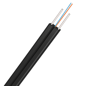 <span class=keywords><strong>Cable</strong></span> de Fibra Óptica Monomodo GJXH/GJXFH de 2 Hilos para Interiores FTTH G657A LSZH - Product Image 1