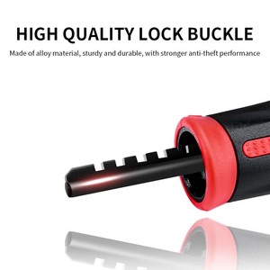 Hochs icherheit Motorrad Elektro roller Schloss 5-stellige Kombination Mountainbike Diebstahls icherung Stahl Fahrradkette Passwort <span class=keywords><strong>Lo</strong></span> - Product Image 5