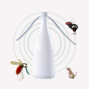 Ventilador Repelente de Insectos para el Hogar, Atrapa Moscas, Carga USB, Repelente de Mosquitos y Moscas, Protector de Alimentos para Interiores y Exteriores, Ventilador Giratorio para Mesas - Product Image 1