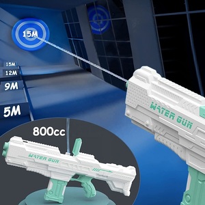 50ft automatische Wasser pistole Füllen Sie elektrische Wasser pistolen für Kinder Erwachsene Powerful Squirt <span class=keywords><strong>Gun</strong></span> Up - Product Image 4