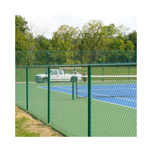 Mạ kẽm nhúng nóng chuỗi liên kết hàng rào/dây điện lưới sắt/pvc bọc sắt dây điện lưới hàng rào - Product Image 1