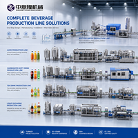 Línea de Producción Automática de Agua Embotellada, Planta de Llenado de Agua Mineral PET de 12000 BPH