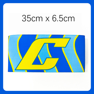 Brassard de Capitaine de Football Personnalisé pour Enfants et Adultes, Forme C, Anti-chute, avec Patch Collé Imprimé - Product Image 6