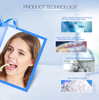Polvo de limpieza profunda de dientes profesional, ambientador de aliento, polvo blanqueador de dientes de menta clásico