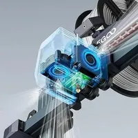 Extruder Printer 3D ELEGOO untuk Printer 3D Neptune 3/4 Pro/Plus/Max, Extruder Direct Drive Dual-Gear yang Sudah Terpasang Penuh
