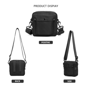 Sac latéral de voyage pour hommes petit sac à bandoulière pour la poitrine sacoche messenger sac de taille extérieur sac à bandoulière pour hommes - Product Image 3