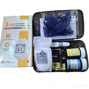 <span class=keywords><strong>Medidor</strong></span> <span class=keywords><strong>de</strong></span> Glucosa en Sangre, Ácido Úrico y <span class=keywords><strong>Colesterol</strong></span> 3 en 1, <span class=keywords><strong>Medidor</strong></span> <span class=keywords><strong>de</strong></span> Glucosa en Sangre para Monitoreo <span class=keywords><strong>de</strong></span> Diabéticos - Product Image 3