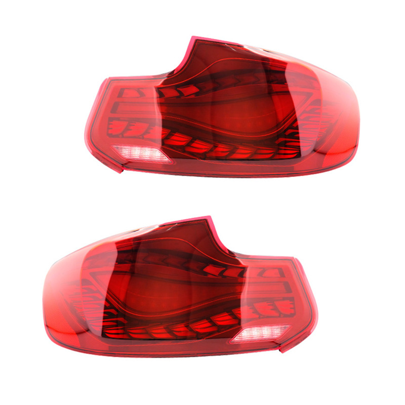 Red background double dragon scales