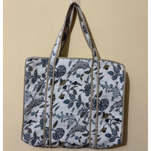 Bolso Tote de Algodón Acolchado de Estilo Moderno para Mujer, Bolso de Mano Personalizado Hecho a Mano, Bolso de Hombro para Venta al Por Mayor - Product Image 1