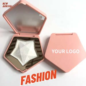 <span class=keywords><strong>Palette</strong></span> de surligneurs de marque privée, fournisseur de surligneurs organiques étanches pour visage en diamant scintillant - Product Image 1