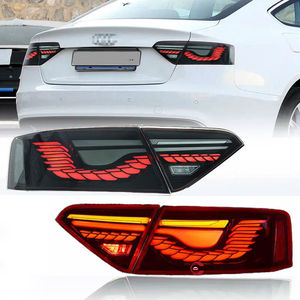 Fanali posteriori a LED per <span class=keywords><strong>Audi</strong></span> <span class=keywords><strong>A5</strong></span> <span class=keywords><strong>2008</strong></span> - 2016 posteriore fanale posteriore modificato RGB DRL indicatore di direzione sequenziale gruppo luce di retromarcia freno - Product Image 1