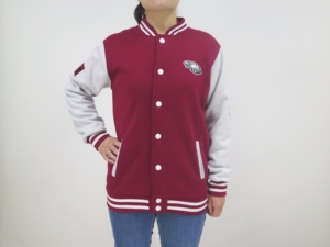 Logo personnalisé Veste d'université uniforme d'équipe softshell respirante de baseball et softball pour adultes en différentes couleurs - Product Image 2