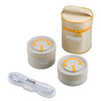 Boîte à bento en acier inoxydable simple sans BPA, best-seller, pour enfants et nouveau-nés, 1000 ml, couvercle en plastique, boîte à lunch étanche